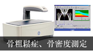 骨粗鬆症、骨密度測定